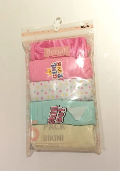 Monalisa Home Cotton  Elastik 5 li Bikini Kalıp L Beden ürün görseli 1