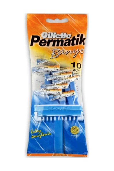 Gillette Permatik Banyo 10 Lu Kullan At ürün görseli 1