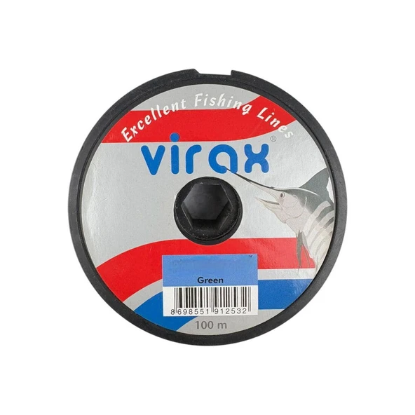 Virax 0,45 Mm 100 Mt Misina Yeşil ürün görseli 1