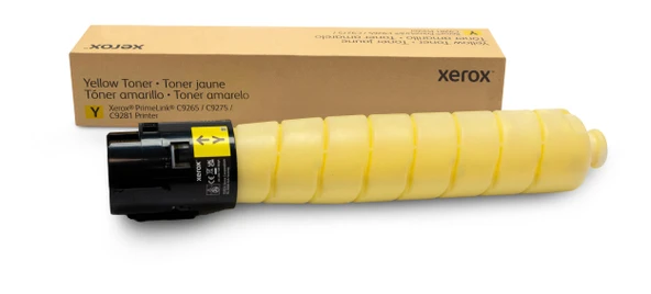 XEROX 006R04858 PRIMELINK C9200 YELLOW TONER 37.500 CAP ürün görseli 1