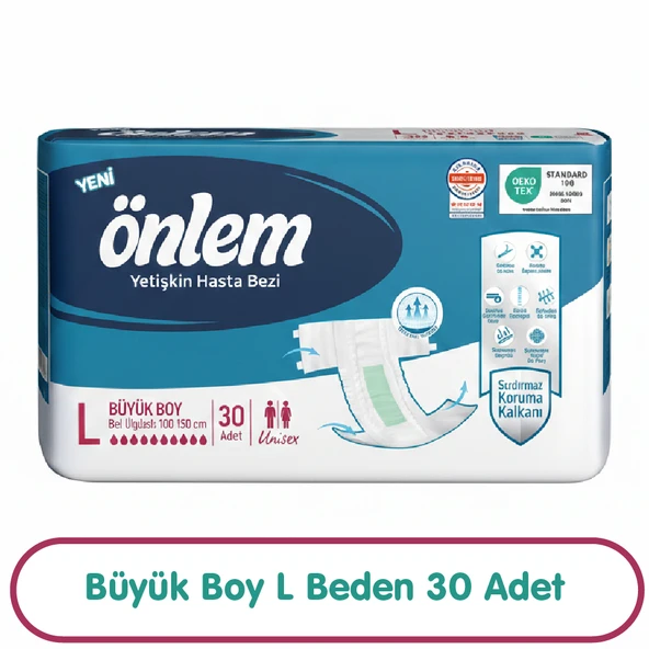 Önlem Hasta Bezi L Beden 30 Adet ürün görseli 1