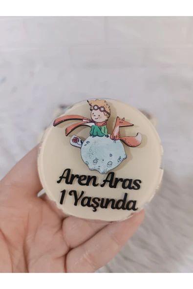 Doğrukan Hediyelik 10 adet küçük prens konsept pleksi figürlü magnet yenidoğan doğum günü mevlüt hediyelikleri ürün görseli 1