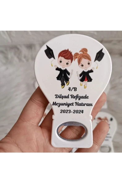 Doğrukan Hediyelik 25 adet mezuniyet balon açacak hediyelik magnet yenidoğan doğum günü mevlüt hediyelikkeri ürün görseli 1