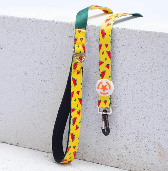 Pawstar WaterMelon Köpek Gezdirme Kayışı 120 cm x 2 cm ürün görseli 1