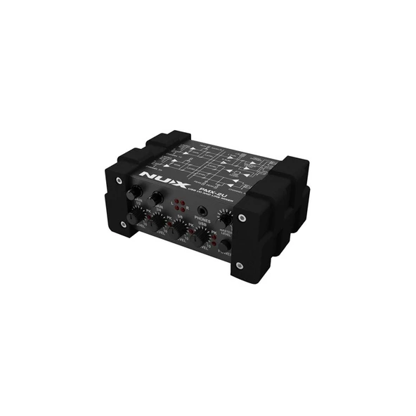 Çoklu Kanal Mini Mikser Usb Nux CH-PMX2U ürün görseli 1