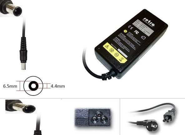 LG Flatron 12V 3A İğne Uçlu Adaptör RETRO ürün görseli 1