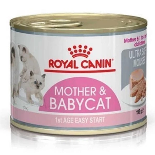 Royal Canin Mother&Babycat İnstinctive Kedi Konservesi 195gr ürün görseli 1