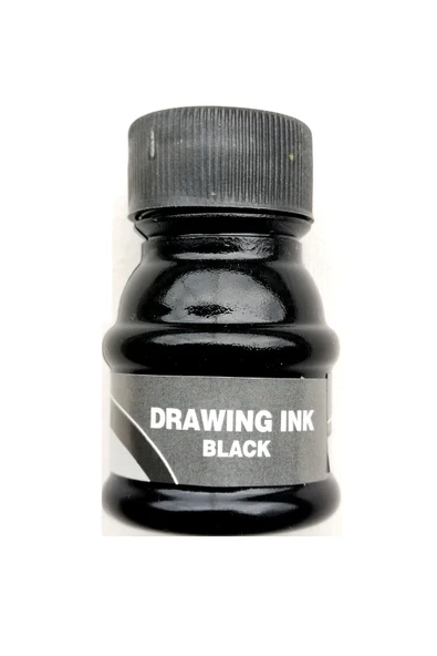 Çini Mürekkebi Siyah 15ml ürün görseli 1