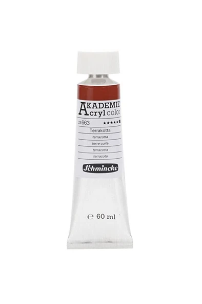 Akademie Akrilik Boya 60ml - 663 Terracotta ürün görseli 1
