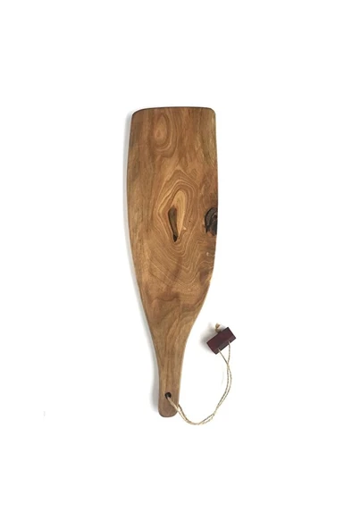 Doğal Ceviz Ağacı Kesme Tahtası 47x14x1.5cm No:4 ürün görseli 1