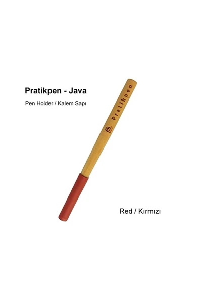 Pratikpen Eco Java Kalem Sapı : Kırmızı ürün görseli 1