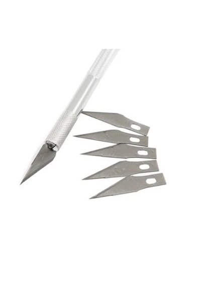 Detail Knife Kretuar Detay Bıçağı 5 Yedekli-kreatuar ürün görseli 1