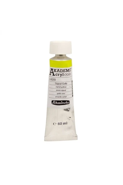 Akademie Akrilik Boya 60ml - 820 Signal Yellow ürün görseli 1