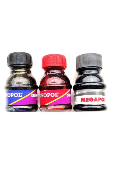 Çini Mürekkebi Mavi 15ml - Resim 2