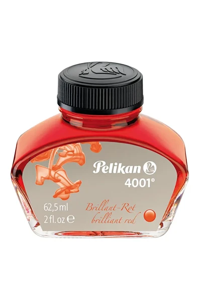 Pelikan Mürekkep Kırmızı-Brilliant Red- parlak kırmızı 62.5 Ml 4001 ürün görseli 1