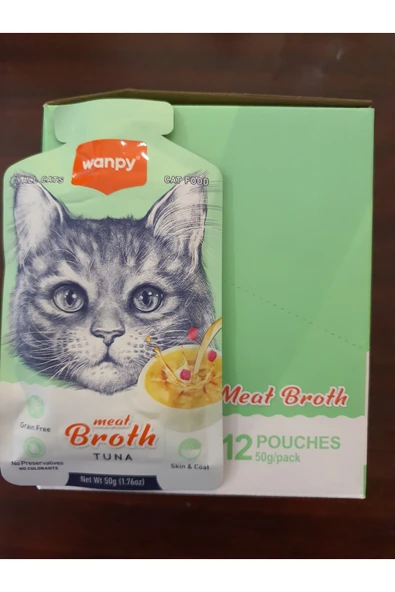 PATİLİMARKET kedi çorbası ton balıklı 12 adet ürün görseli 1