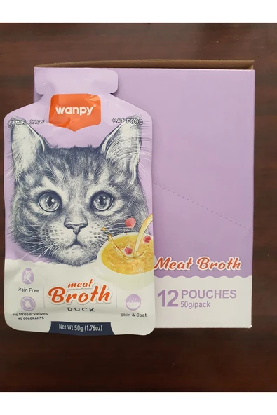 PATİLİMARKET kedi çorbası ördekli 12 adet ürün görseli 1