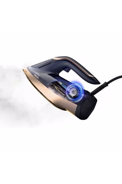 Philips VPM S ERİ Azur 8000 Serisi Optimaltemp 3000 W Buharlı Ütü 3000w 85 G/dk Sürekli Buhar , Lacivert ürün görseli 1