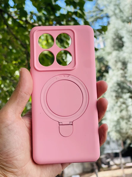 Zipax Xiaomi Mi 14T Pro Kılıf MgSafe Özellikli Standlı Pastel Renkler Azn-Reggal ürün görseli 1