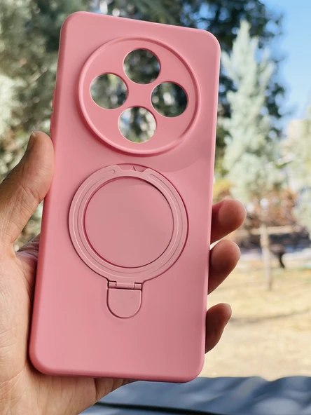 Zipax Xiaomi Redmi 14C Kılıf MgSafe Özellikli Standlı Pastel Renkler Azn-Reggal ürün görseli 1