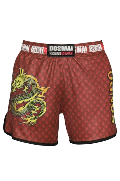 DO-SMAI Dijital Baskılı Sanda Ejder Fitness Boks Muay Thai Antrenman Şortu Spor Şort Vss260 ürün görseli 1