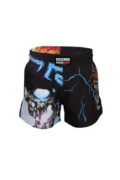 DO-SMAI Dijital Baskılı Fighter Fitness Boks Muay Thai Antrenman Şortu Spor Şort Spor Şort Fgs234 ürün görseli 1