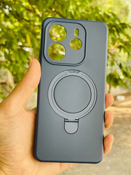 Zipax Xiaomi Redmi Note 14 4G Kılıf MgSafe Özellikli Standlı Pastel Renkler Azn-Reggal ürün görseli 1