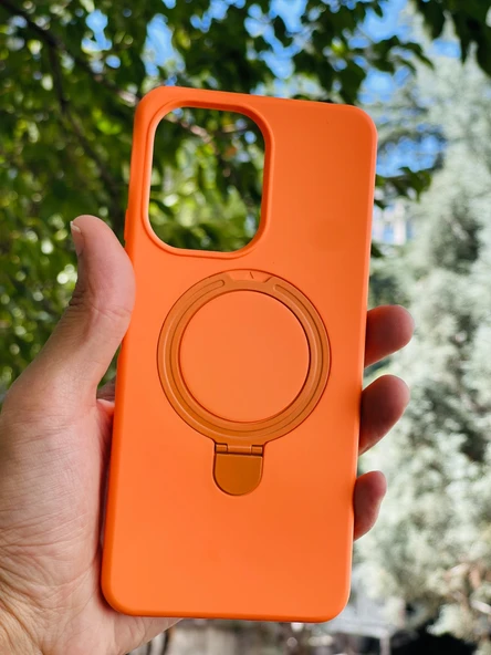 Zipax Xiaomi Redmi 13C Kılıf MgSafe Özellikli Standlı Pastel Renkler Azn-Reggal ürün görseli 1