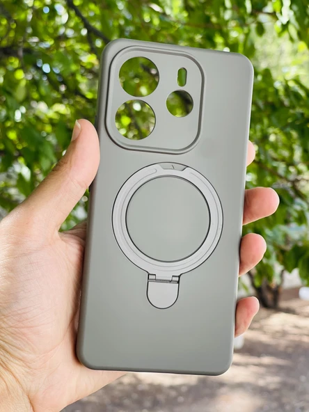 Zipax Xiaomi Redmi Note 14 4G Kılıf MgSafe Özellikli Standlı Pastel Renkler Azn-Reggal ürün görseli 1