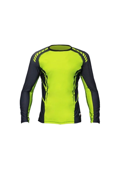 DO-SMAI Dijital Baskılı Uzun Kollu Long Sleeve Rashguard Spor Shirt Rg071 ürün görseli 1