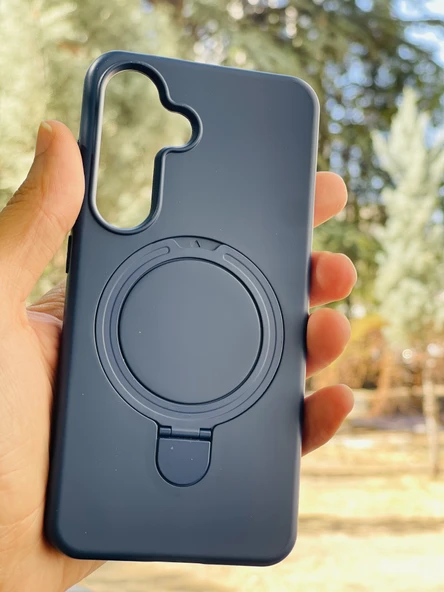 Zipax Samsung Galaxy A56 Kılıf MgSafe Özellikli Standlı Pastel Renkler Azn-Reggal ürün görseli 1