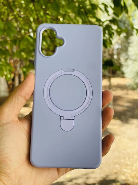 Zipax Samsung Galaxy A06 Kılıf MgSafe Özellikli Standlı Pastel Renkler Azn-Reggal ürün görseli 1