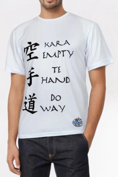 DO-SMAI Dijital Baskılı Karate Fitness Boks Muay Thai Antrenman Tişörtü Spor T-shirt Krt093 ürün görseli 1