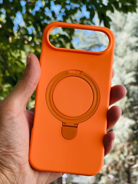 Zipax Apple iPhone 17 Air Kılıf MgSafe Özellikli Standlı Pastel Renkler Azn-Reggal ürün görseli 1