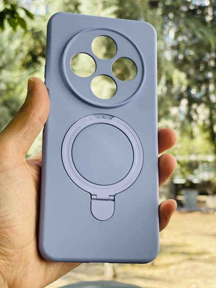 Zipax Xiaomi Redmi 14C Kılıf MgSafe Özellikli Standlı Pastel Renkler Azn-Reggal ürün görseli 1
