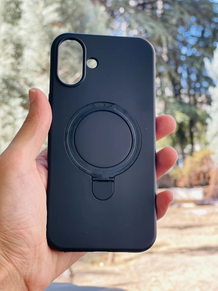 Zipax Apple iPhone 16 Plus Kılıf MgSafe Özellikli Standlı Pastel Renkler Azn-Reggal ürün görseli 1
