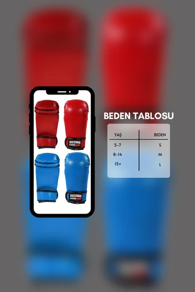 DO-SMAI Karate Müsabaka Eldiveni El285 - Resim 4
