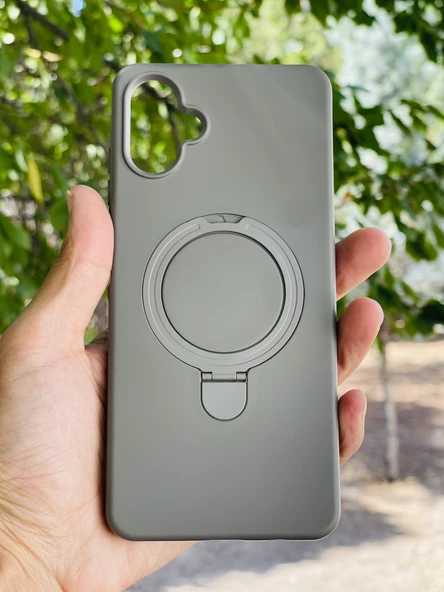 Zipax Samsung Galaxy A06 Kılıf MgSafe Özellikli Standlı Pastel Renkler Azn-Reggal ürün görseli 1