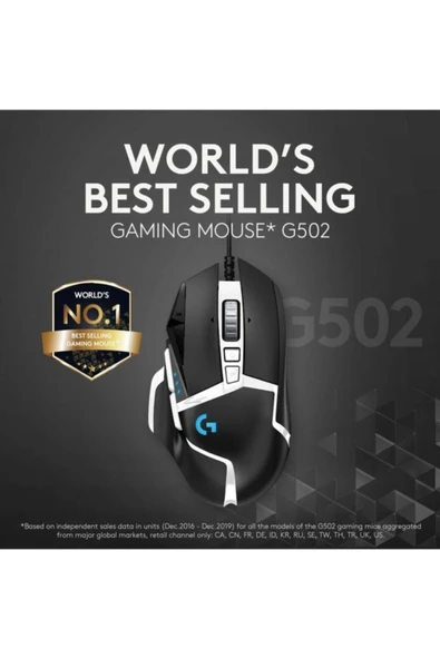 logitech G502 Hero Se Gamıng Mouse - Resim 4
