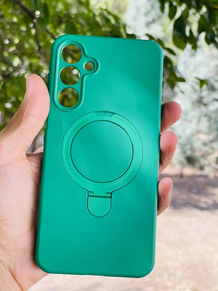 Zipax Samsung Galaxy A16 Kılıf MgSafe Özellikli Standlı Pastel Renkler Azn-Reggal ürün görseli 1