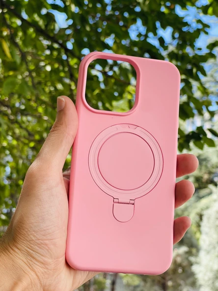 Zipax Apple iPhone 16 Kılıf MgSafe Özellikli Standlı Pastel Renkler Azn-Reggal ürün görseli 1