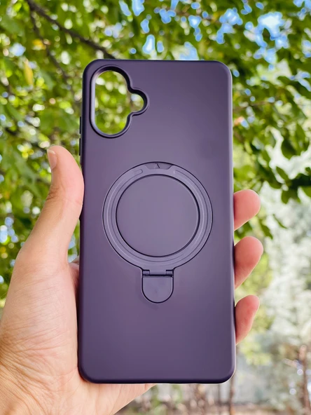 Zipax Samsung Galaxy A06 Kılıf MgSafe Özellikli Standlı Pastel Renkler Azn-Reggal ürün görseli 1