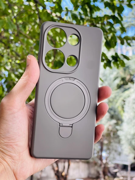 Zipax Xiaomi Redmi Note 13 Pro 4G Kılıf MgSafe Özellikli Standlı Pastel Renkler Azn-Reggal ürün görseli 1