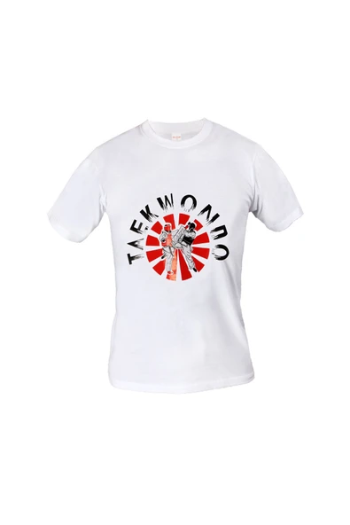 DO-SMAI Taekwondo Baskılı Antrenman Tişörtü Spor T-Shirt TK834 ürün görseli 1