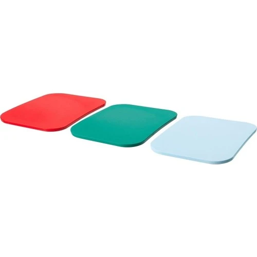 IKEA 3x 365+ Renkli Kesme Tahtası 22X16CM 3 Adet, 604.063.04 ürün görseli 1