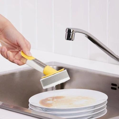 IKEA Deterjan Hazneli Sünger, Parlak Sarı, 2 Süngerli - Resim 3