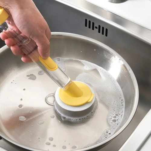 IKEA Deterjan Hazneli Sünger, Parlak Sarı, 2 Süngerli - Resim 2