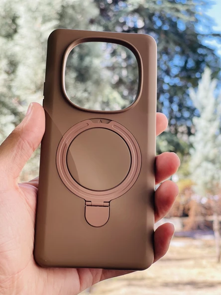 Zipax Xiaomi Redmi Note 14 Pro 4G Kılıf MgSafe Özellikli Standlı Pastel Renkler Azn-Reggal ürün görseli 1