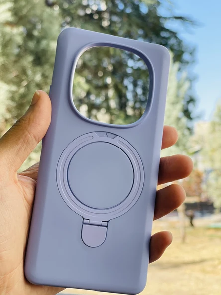 Zipax Xiaomi Redmi Note 14 Pro 5G Kılıf MgSafe Özellikli Standlı Pastel Renkler Azn-Reggal ürün görseli 1