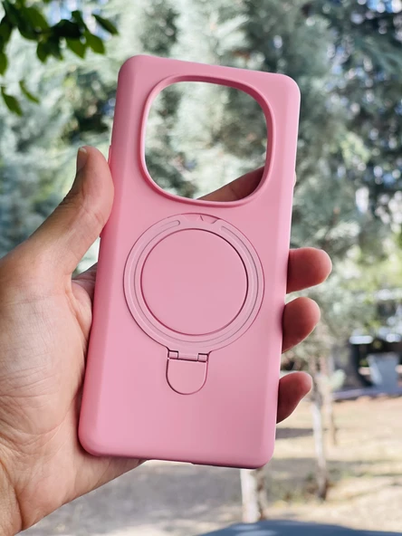 Zipax Xiaomi Redmi Note 14 Pro 5G Kılıf MgSafe Özellikli Standlı Pastel Renkler Azn-Reggal ürün görseli 1